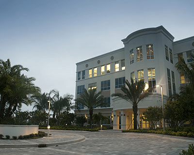 circular brick driveway paver installation in Boca Raton, FL