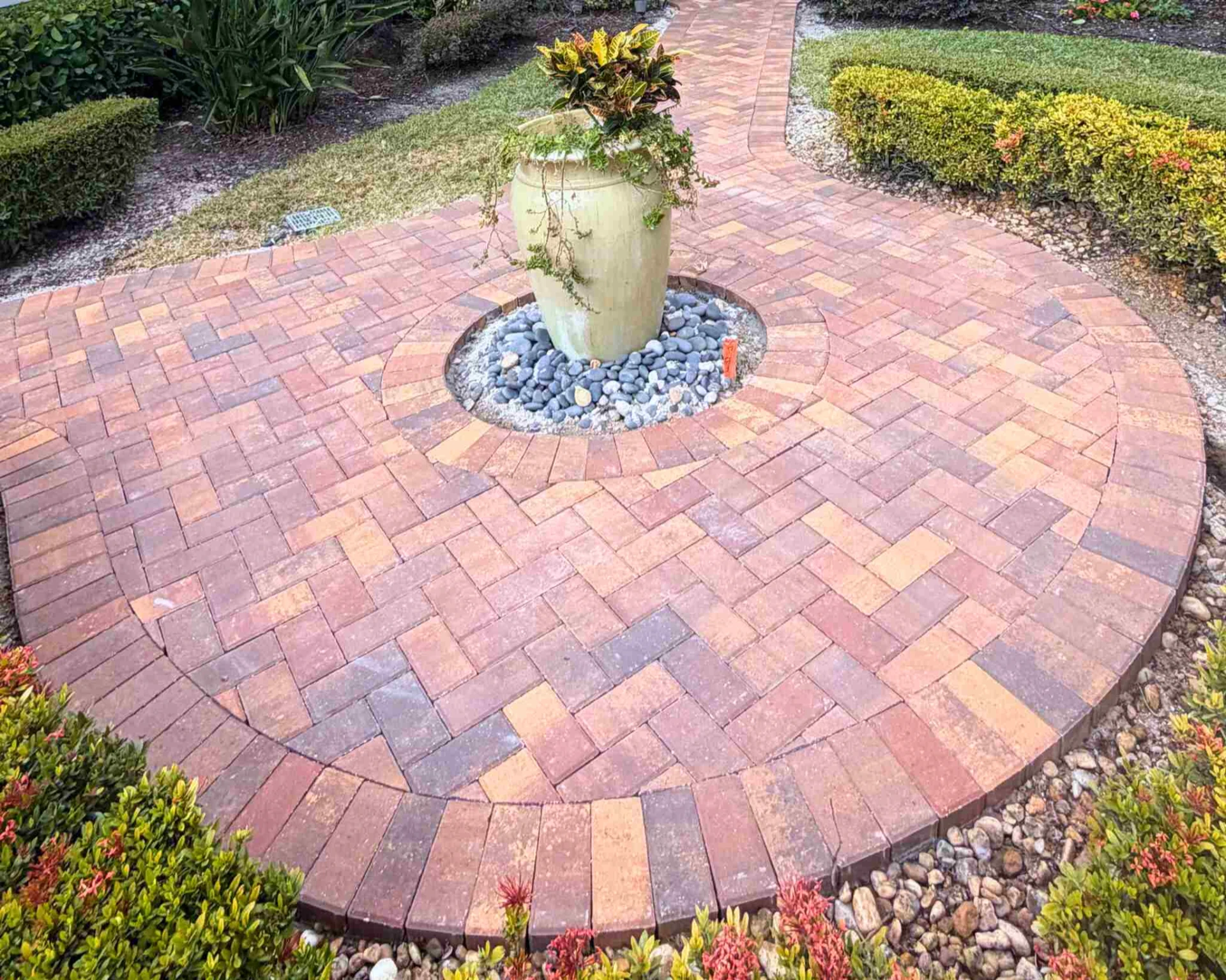 Paver Contractors with Brick in Palm Beach County After